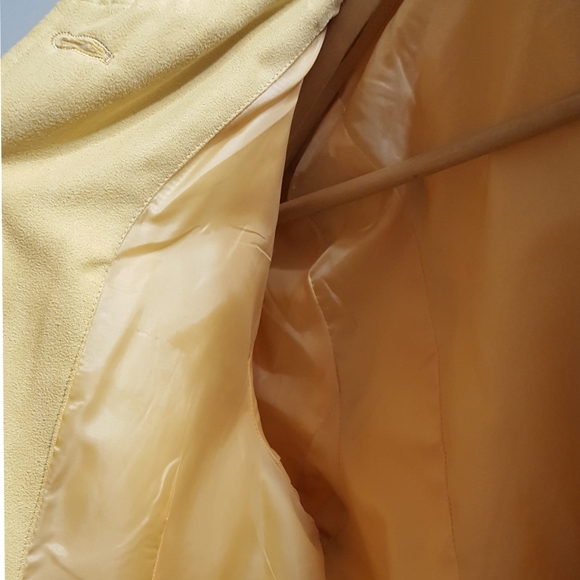 Vintage Tabi Blazer Jacket💛Microsuede|Pocket|Golden Buttons - Picture 8 of 11